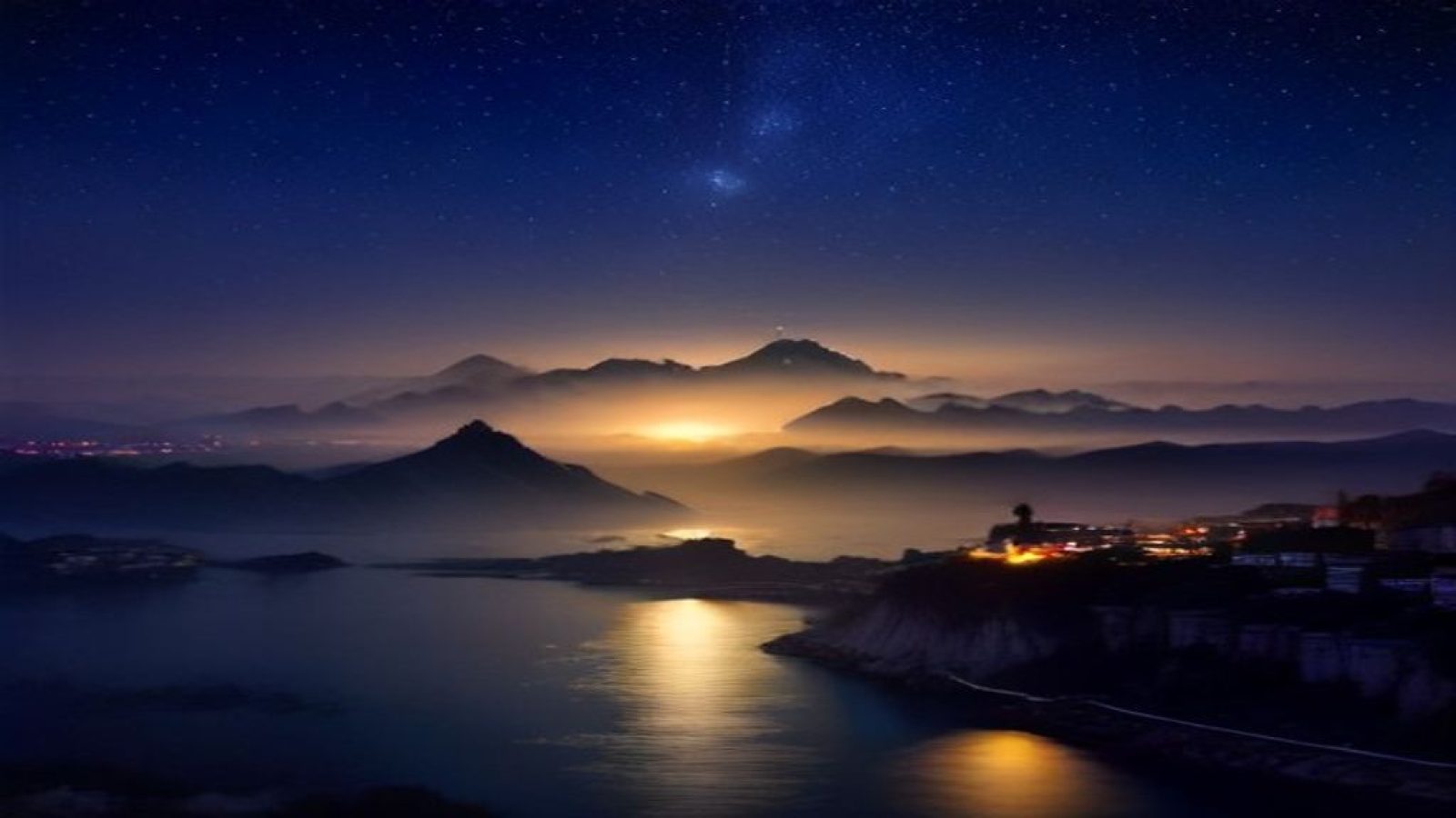 台湾复古影院大厅夜景，焦橙暖光打在宽银幕上，台湾三级电影海报沿墙排列，氛围怀旧而厚重
